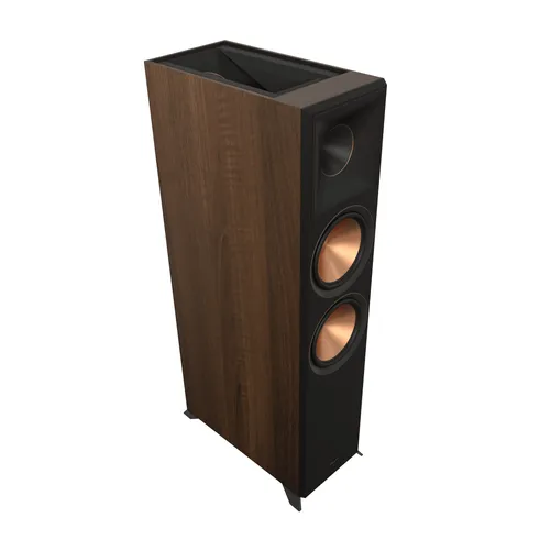 Klipsch Reference Premiere RP-6000F II Standlautsprecher, Walnuss - Lautsprecher & Subwoofer mit neuem Tractrix-Hybridhorn für klaren Klang und verbesserte Detailtreue. Genießen Sie kraftvollen Bass und minimale Verzerrungen dank der brandneuen Cerametallic-Tieftöner.