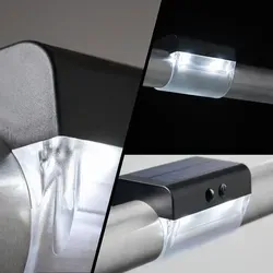 Solar-Rail Solarleuchten für Balkon Geländer mit Bewegungssensor - Wetterfeste Solarleuchten für Balkon, Terrasse & Garten mit Bewegungssensor und vier Leuchtmodi – ideal für energieeffiziente Außenbeleuchtung ohne Stromanschluss.