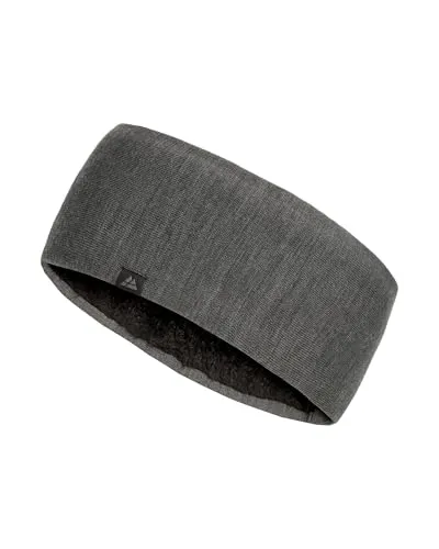 MERINO-STIRNBAND MIT POLARFLEECE in grau von DANISH ENDURANCE