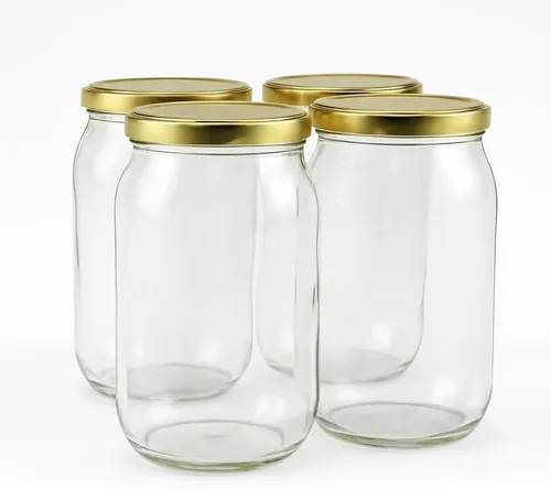 Blumixx Einmachglas mit Schraubdeckel für Erntezeit, Konservierung & schöne Aufbewahrung, (8-tlg)