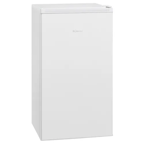 Bomann KS 7257 Stand Kühlschrank - 83L, 45cm breit - Kühlschrank mit 83L Nutzinhalt, stufenloser Temperaturregelung und LED Innenraumbeleuchtung. Ideal für kleine Küchen und Haushalte.