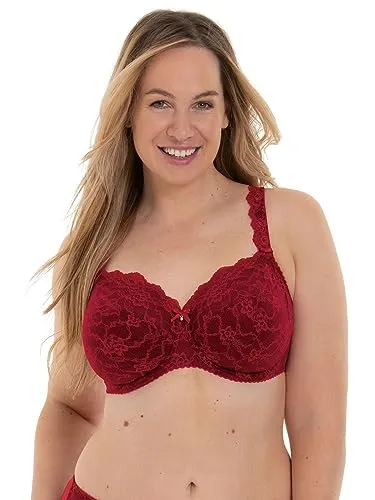 Anita Bügel BH Bobette 5289 Gr. 90 G in Rubin