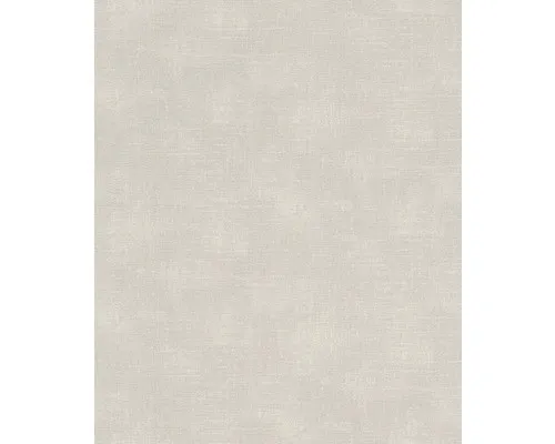 Vliestapete 700527 Uni grau in silber von Rasch