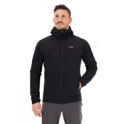 Patagonia Herren Funktionsjacke Nano-Air Light Hoody schwarz M - Funktionsjacke aus 100% Polyester, leicht und atmungsaktiv, ideal für Outdoor-Aktivitäten im Sommer.