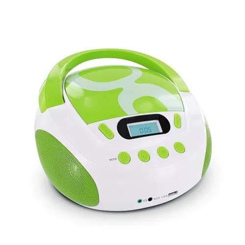 Metronic Gulli Radio/Tragbarer CD-/MP3-Player für Kinder, mit USB-Port