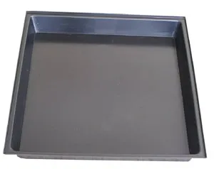 IMV Kunststoffwanne 72 x 72 cm - Lagersysteme: Robuste Auffangwanne aus ABS, beständig gegen wässrige Chemikalien und Öle, ideal für sichere Lagerung bei Temperaturen bis 80°C.