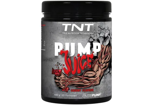 TNT Pump Juice - Stimulanzienfreier Pump Booster mit Elektrolyten - Aminosäuren-Pulver für Bodybuilding, enthält 10g L-Citrullin und optimierte Elektrolytmatrix für besten Pump und Hydration ohne Koffein.