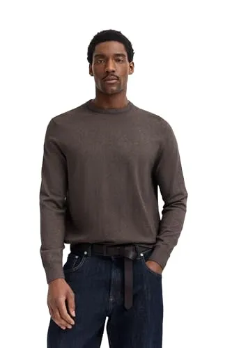 bugatti Herren Pullover Rundhals O-Neck Kaschmir-Anteil Regular Fit