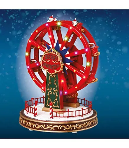 Großes beleuchtetes und musikalisches Laufrad