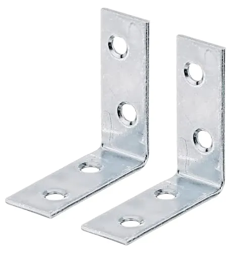 Alberts 339432 Stuhlwinkel | sendzimirverzinkt | 40 x 40 x 15 mm | 100er Set