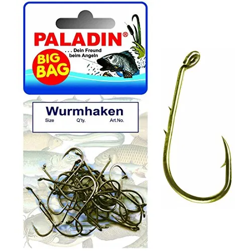 BIG BAG WURMHAKEN m. ÖHR Größe 8