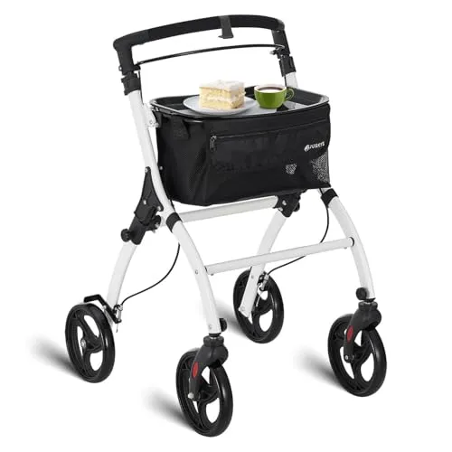 Juskys Aluminium Wohnungsrollator Aktiv
