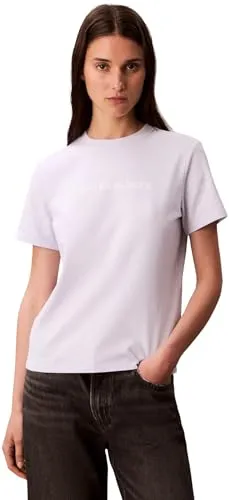 CALVIN KLEIN JEANS A- INST. LOGO CLASSIC TEE SS Damen T-Shirt