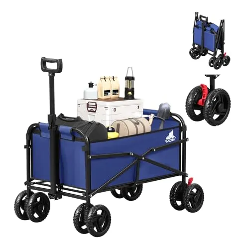 WOLTU Klappbarer Gartenwagen für Camping & Ausflüge