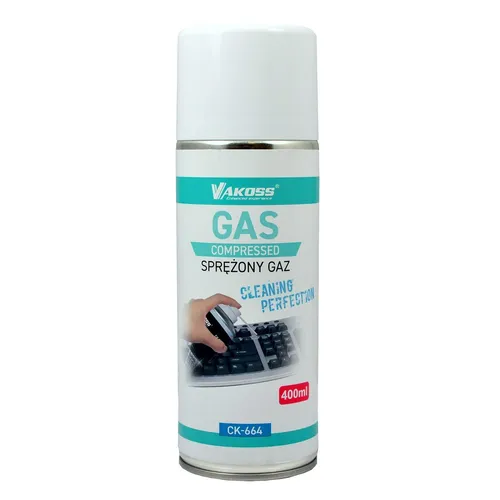 Druckluftspray Air Duster Reinigung Druckluft 400ml Druckluftreiniger CK-614