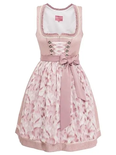 Krüger Damen Midi Dirndl 416367 pink 42