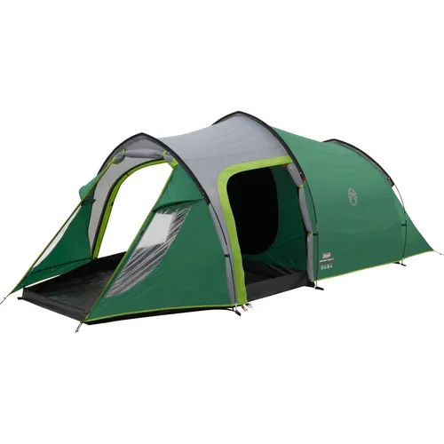 Coleman Chimney Rock 3 Plus Tunnelzelt für 3 Personen - Tunnelzelt für 3 Personen mit patentierter BlackOut Bedroom Technologie für erholsamen Schlaf und großzügigem Stauraum, ideal für Camping-Ausflüge.