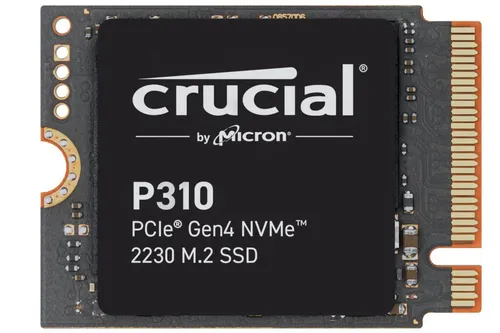 Crucial P310 SSD 2TB M.2 2230 PCIe Gen4 NVMe - Ultra-schnelle Lesegeschwindigkeiten bis 7.100 MB/s, ideal für mobiles Gaming und große Spielbibliotheken