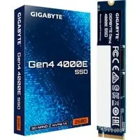 Gigabyte Gen4 4000E SSD 250GB (G440E250G) - Festplatte mit ultraschnellen Lese- und Schreibgeschwindigkeiten, ideal für Gaming und leistungsintensive Anwendungen.