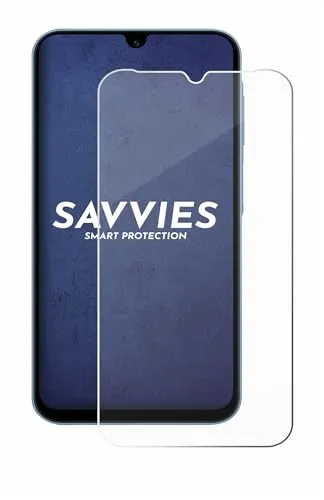 Savvies Panzer Schutz Glas für Samsung Galaxy A15 / 5G 9H Hartglas, Anti-Fingerprint, Displayschutz