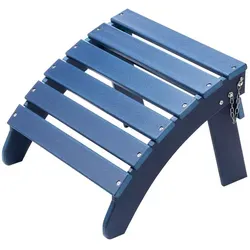 VEVOR Klappbare Fußstütze für Adirondack-Stühle - Camping-Möbel, langlebig aus HDPE mit ergonomischem Design für optimalen Komfort und einfache Montage. Ideal für den Außenbereich und platzsparend faltbar.