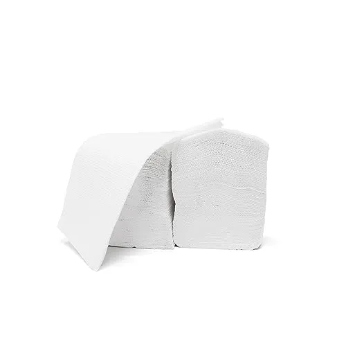 V-Falz Handtuchpapier 20 x 21 cm – 3200 Blatt, 2-lagig - Hygieneartikel für öffentliche Toiletten – Hohe Saugfähigkeit und hygienische, berührungslose Entnahme für mehr Komfort und Sauberkeit.