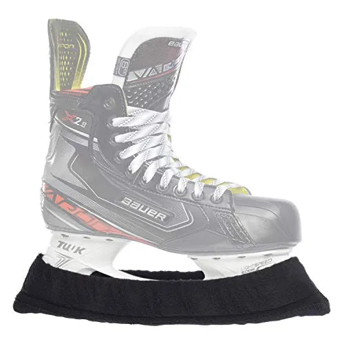 Sherwood Unisex Eishockey Sher wood Frottee Kufenstrumpf, schwarz, L EU