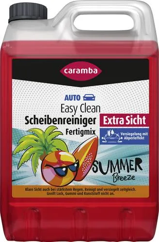 Caramba Easy Clean Scheibenreiniger Extra Sicht Fertigmix Summer Breeze 3 Liter