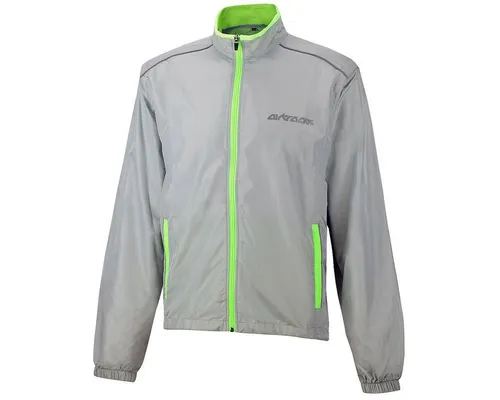 Airtracks Herren Fahrradjacke mit abnehmbaren Ärmeln - Multifunktionale Funktionsjacke, winddicht, wasserabweisend und atmungsaktiv. Einfach in eine Weste umwandelbar, ideal für Radfahrer und Läufer.