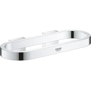 GROHE Selection Handtuchring 41035000 - Handtuchhalter aus hochwertigem Metall, passend zu GROHE Seifenschale und Duschablage für ein harmonisches Bad-Design.