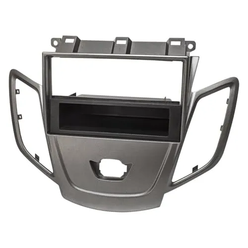 tomzz Audio 2415-101 Radioblende für Ford Fiesta JA8 - Hochwertige Radioblende in dunkelsilber für den Austausch des Werksradios. Passend für Ford Fiesta JA8 (2009-2017) und mit DIN Ablagefach. Ideal für die Integration neuer Headunits.