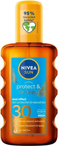 Nivea Sun Protect & Bronze Oil Spray 200ml SPF 30
