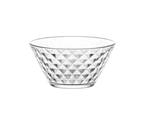 LAV Servierteller Artemis 3 teiliges Set Glasschalen in elegantem Design - 330 ml, Glas, (3-tlg)
