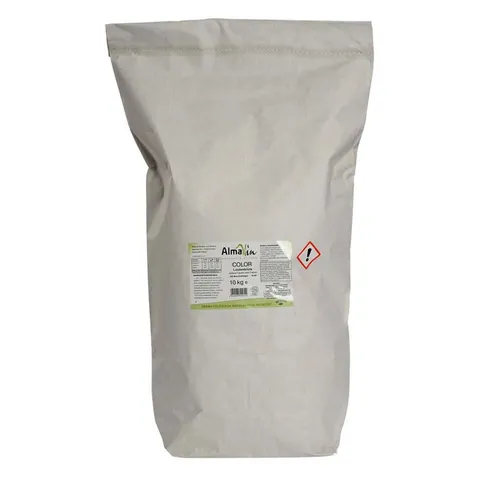 Almawin Waschpulver - Color Lindenblüte 10Kg Sack - Effektives Waschpulver für bunte Textilien. Sorgt für strahlende Farben und einen frischen Lindenblütenduft. Ideal für 30°C bis 60°C Wäsche und umweltschonend verpackt.