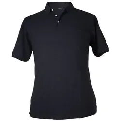 Redfield Poloshirt Basic Kurzarmpolo 8XL - Herren-Shirt in navy blau, aus 100% Baumwolle, ideal für komfortable Passform in Übergrößen.