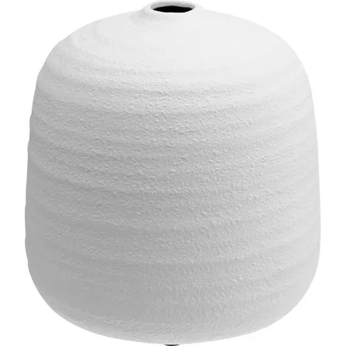 Elegante Keramik Blumenvase Weiß, Deko-Vase Ø22cm H22,5cm - Moderne Deko-Vase aus hochwertiger Keramik, ideal für frühlingshafte Tischdekoration. Mit einem Durchmesser von 22 cm und einer Höhe von 22,5 cm setzt sie stilvolle Akzente in jedem Raum.