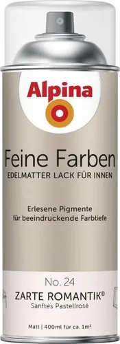 Alpina Feine Farben Sprühlack No. 24 Zarte Romantik - pastellrosé 400 ml