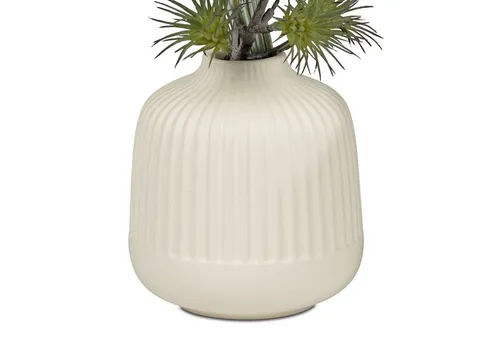 formano Dekovase Vanilla, Farbe: creme, Motiv: Relief von formano