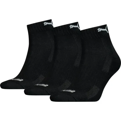 PUMA Herren CUSHIONED QUARTER 3P UNISEX in schwarz von PUMA