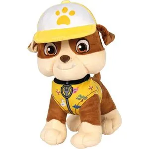 Schmidt-Spiele Kuscheltier Paw Patrol 42828, Rubble, ab 0 Jahre, 28 cm