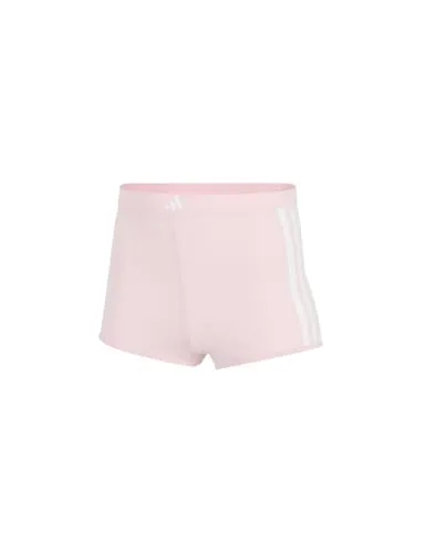 adidas Damen Short Pant-Sport Active Essentials Cotton 3 Stripes Retroshorts, 525 Clear pink, L