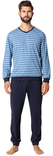 Ladeheid Schlafanzug Herren LA40-220 - Hochwertiger Baumwollpyjama für Herren, angenehm zu tragen und atmungsaktiv – ideal für entspannte Nächte.