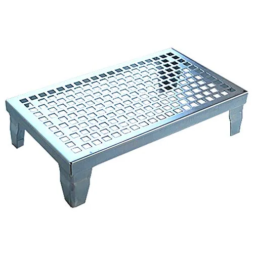 Karl Dahm Ersatz-Gitterrost aus Metall 35x20x10 - Eimer Zubehör für Fliesen-Waschsets, sorgt für sauberes Reinigungswasser und spart Zeit beim Putzen - kompatibel mit 25L Putzeimer.