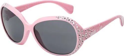 City Sonnen Brille Mädchen Kinder UV Schutz 400 Retro Modern Cat-Eye Desginer 30552 Rosa