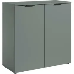 Kommode HARPER BARRA 90x90x40 cm in grün von HBZ