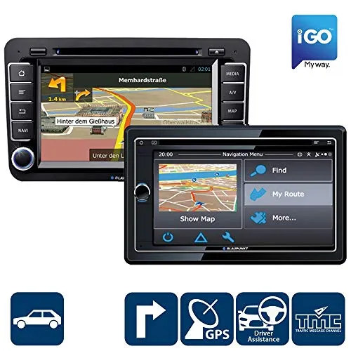 GPS-Karten & -Software von Blaupunkt