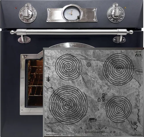 Kaiser Küchengeräte Backofen-Set EH 6355 Em Sil + KCT 6705 FI Ära - Elegantes 60 cm Elektro-Backofen-Set mit Induktionskochfeld. 67 L Volumen, vielseitige 8 Betriebsfunktionen und Katalytische Selbstreinigung für müheloses Kochen.