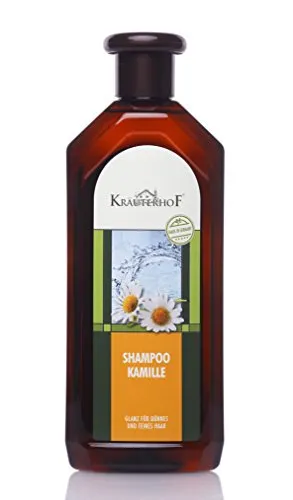 Pflegendes und sanftes Shampoo mit Kamille, 500 ml.