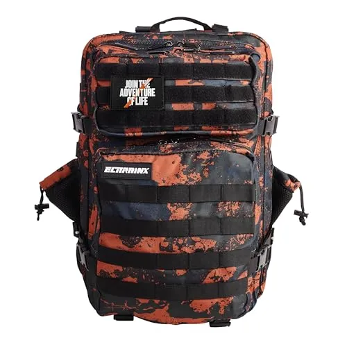 ELITRAINX ELITEX TRAINING Militär-Rucksack, 45 l, wasserdicht, Sport, Flugzeugkabine, CrossTraining, Outdoor-Sport, Fitnessstudio, tragbar (Mars)