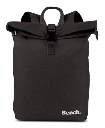 Bench. Laptoprucksack Classic Backpack Black – Stylischer Rucksack mit Laptopfach - Der Bench. Classic Backpack ist ein eleganter Rucksack mit gepolstertem Laptopfach und viel Stauraum. Ideal für Schule und Freizeit, überzeugt er durch sein leichtes Design und den hohen Tragekomfort.